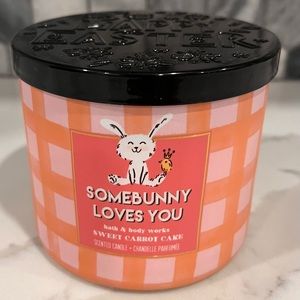 Brand New Bath & Body Works “Some Bunny Loves You” Sweet Carrot Cake Candle
